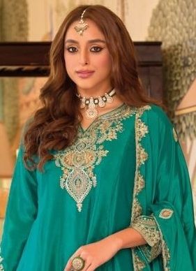 KALISTA - Catalog # 60373 (Set of 3 Readymade Salwar Suits) MADE IN INDIA BY EBA LIFESTYLE