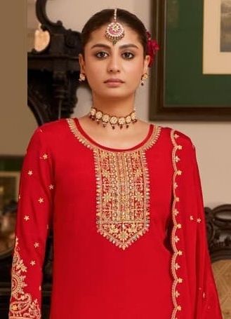 KETKI - Catalog # 60380 (Set of 4 Readymade Salwar Suits) MADE IN INDIA BY RANGOON