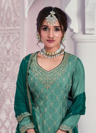RANGRASIYA - Catalog # 60394 (Set of 4 Semi-Stitched / Un-Stitched Suits) MADE IN INDIA BY VINAY FASHION LLP