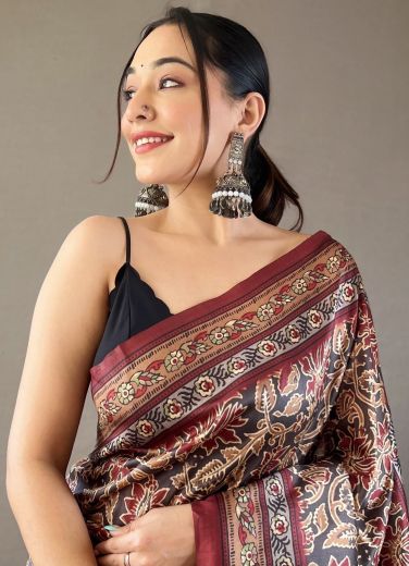 KRISHNA - Catalog # 60396 (Set of 6 Sarees) MADE IN INDIA BY MEHERIYA
