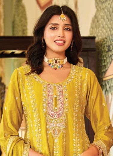 RAGINI - Catalog # 60404 (Set of 3 Readymade Salwar Suits) MADE IN INDIA BY EBA LIFESTYLE
