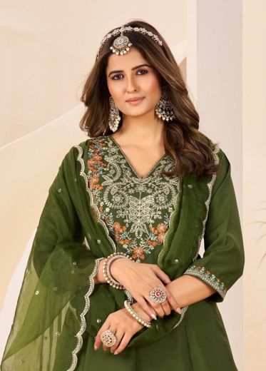 TAJ MAHAL 15 - Catalog # 60422 (Set of 5 Readymade Salwar Suits) MADE IN INDIA BY BLUE HILLS