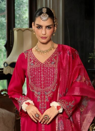 SINDOOR - Catalog # 60424 (Set of 4 Readymade Salwar Suits) MADE IN INDIA BY LILY & LALI