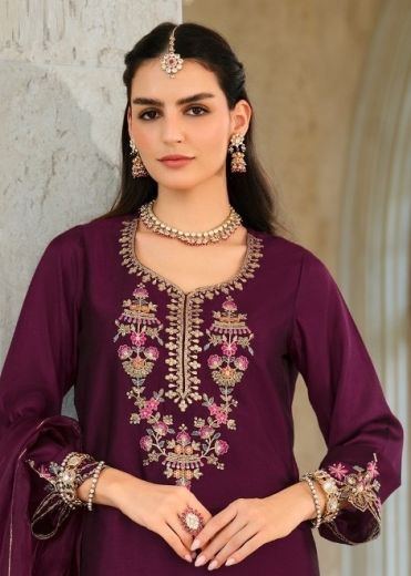 TARA - Catalog # 60427 (Set of 4 Readymade Salwar Suits) MADE IN INDIA BY LILY & LALI