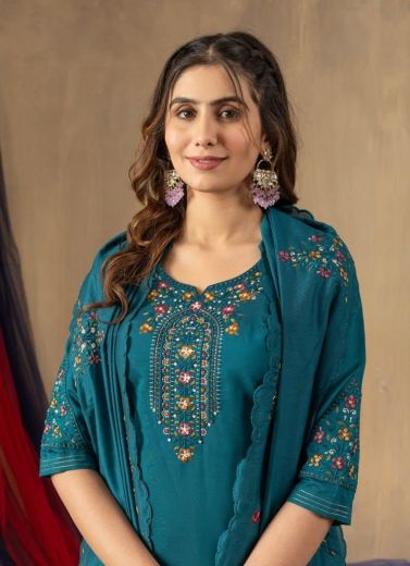 SERIES 106 - Catalog # 60444 (Set of 4 Readymade Salwar Suits) MADE IN INDIA BY DESI MUSE
