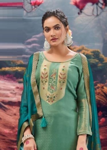 LOTUS - Catalog # 60447 (Set of 6 Readymade Salwar Suits) MADE IN INDIA BY RANGOON