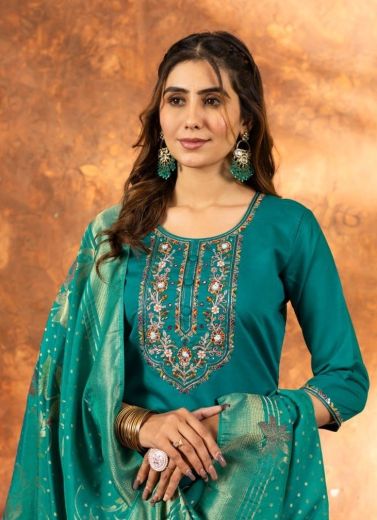 SERIES 103 - Catalog # 60452 (Set of 4 Readymade Salwar Suits) MADE IN INDIA BY DESI MUSE