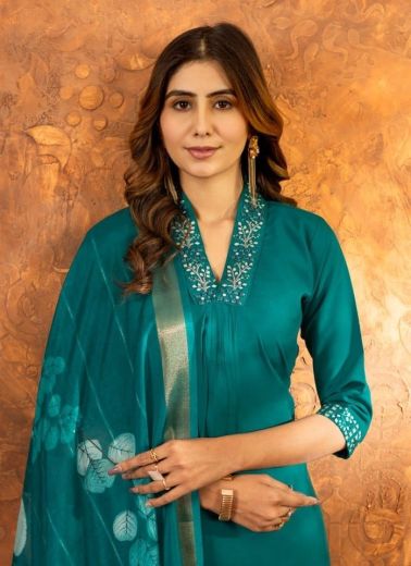 SERIES 102 - Catalog # 60471 (Set of 7 Readymade Salwar Suits) MADE IN INDIA BY DESI MUSE