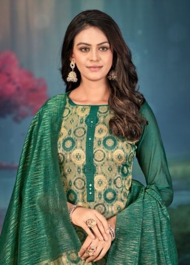 JAMDINI - Catalog # 60474 (Set of 12 Readymade Salwar Suits) MADE IN INDIA BY AABHARAN