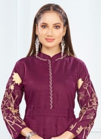 SURMAYI - Catalog # 60481 (Set of 6 Readymade Women's Kurtis / Tops) MADE IN INDIA BY DEE CEE