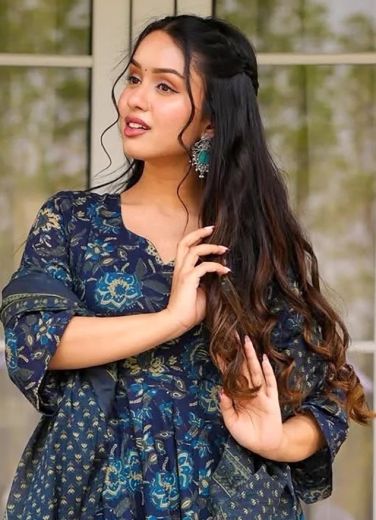 CLORA 12 - Catalog # 60485 (Set of 7 Readymade Salwar Suits) MADE IN INDIA BY AABHARAN