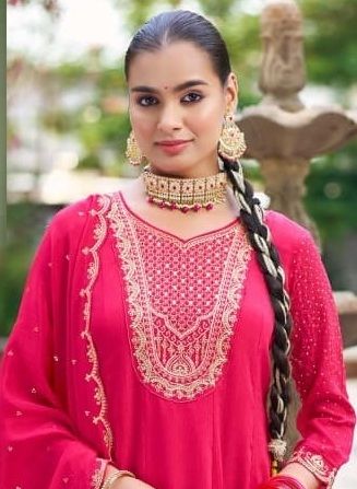 BINDIYA - Catalog # 60493 (Set of 4 Readymade Salwar Suits) MADE IN INDIA BY RANGOON