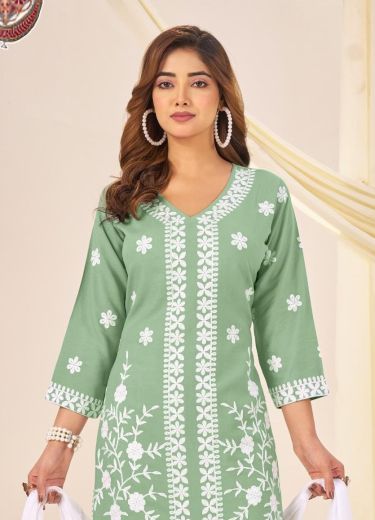 GOURMET - Catalog # 60506 (Set of 4 Readymade Salwar Suits) MADE IN INDIA BY BLUE HILLS