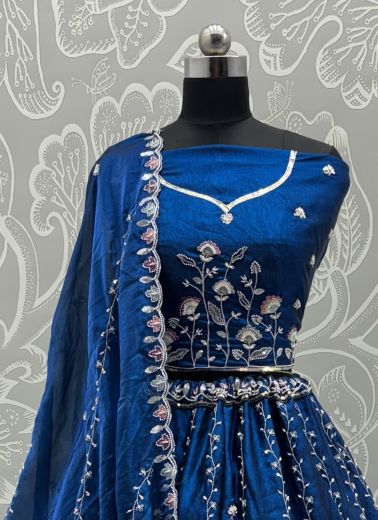 SERIES 2901 TO 2906 - Catalog # 60556 (Set of 22 Semi-Stitched Lehengas) MADE IN INDIA BY STROLLAY ®
