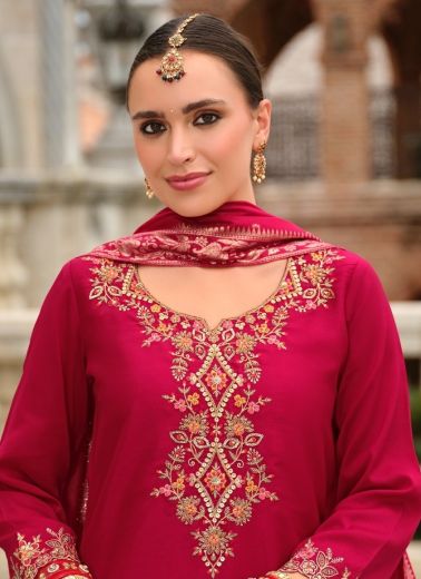 SUHAGINI - Catalog # 60574 (Set of 4 Readymade Salwar Suits) MADE IN INDIA BY LILY & LALI