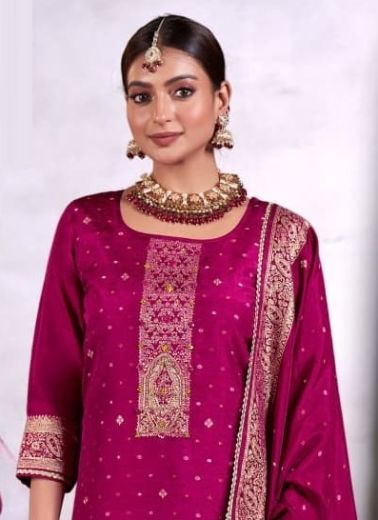 ANANTA - Catalog # 60589 (Set of 4 Readymade Salwar Suits) MADE IN INDIA BY RANGOON