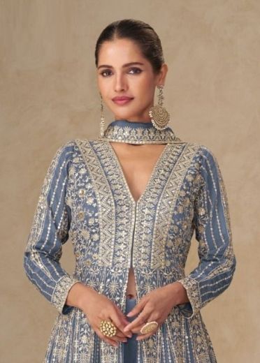 JANKI - Catalog # 60606 (Set of 4 Readymade Salwar Suits) MADE IN INDIA BY AASHIRWAD
