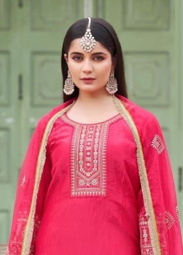 KANKU - Catalog # 60620 (Set of 4 Readymade Salwar Suits) MADE IN INDIA BY RANGOON