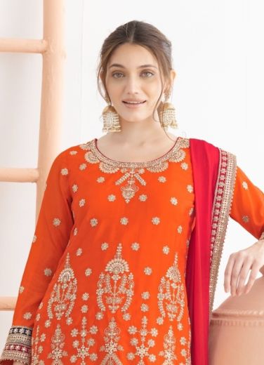 SIMROO - Catalog # 60626 (Set of 3 Readymade Salwar Suits) MADE IN INDIA BY GULZAR COUTURE
