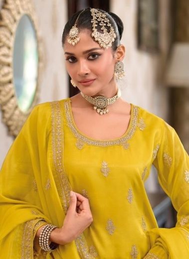 HEERAMANDI - Catalog # 60645 (Set of 3 Readymade Salwar Suits) MADE IN INDIA BY EBA LIFESTYLE
