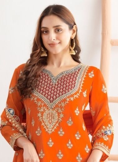 SAYONII - Catalog # 60651 (Set of 3 Readymade Salwar Suits) MADE IN INDIA BY GULZAR COUTURE