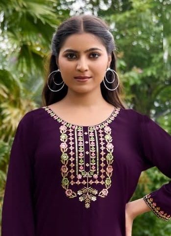 BUBBLY 15 - Catalog # 60660 (Set of 9 Readymade Women's Kurtis / Tops) MADE IN INDIA BY TIPS & TOPS