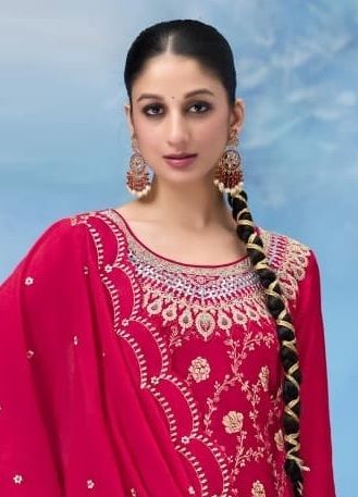 SOUMYA - Catalog # 61000 (Set of 4 Readymade Salwar Suits) MADE IN INDIA BY RANGOON