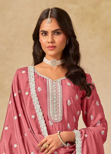 AANAYA 234 - Catalog # 61002 (Set of 4 Semi-Stitched / Un-Stitched Suits) MADE IN INDIA BY JAGRAASA