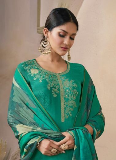 NAVYA 5 - Catalog # 61021 (Set of 4 Semi-Stitched / Un-Stitched Suits) MADE IN INDIA BY VINAY FASHION LLP