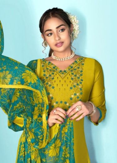 DREAM COOL 24 - Catalog # 61037 (Set of 12 Readymade Salwar Suits) MADE IN INDIA BY MEHERIYA