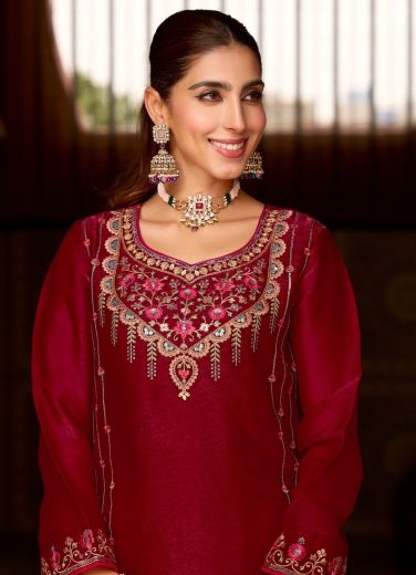 ANDORRA - Catalog # 61119 (Set of 4 Readymade Salwar Suits) MADE IN INDIA BY LILY & LALI