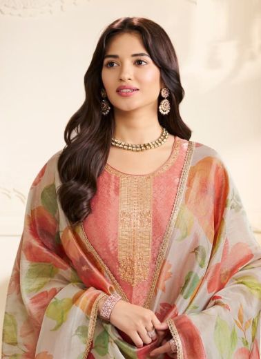KANCHI - Catalog # 61127 (Set of 4 Semi-Stitched / Un-Stitched Suits) MADE IN INDIA BY VINAY FASHION LLP