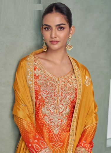 AAVYA - Catalog # 61129 (Set of 5 Readymade Salwar Suits) MADE IN INDIA BY AASHIRWAD