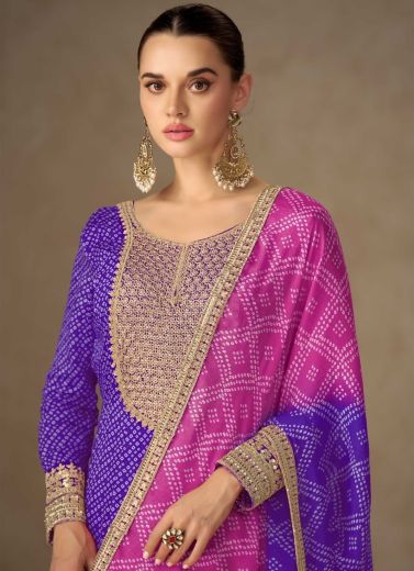SAIYAARA - Catalog # 61143 (Set of 4 Readymade Gowns) MADE IN INDIA BY GULKAYRA DESIGNER