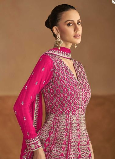 NAGMA GOLD - Catalog # 61179 (Set of 4 Readymade Gowns) MADE IN INDIA BY GULKAYRA DESIGNER