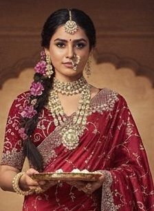 KARWA CHAUTH SPECIAL - Catalog # 61202 (Set of 15 Sarees) MADE IN INDIA BY MAHOTSAV