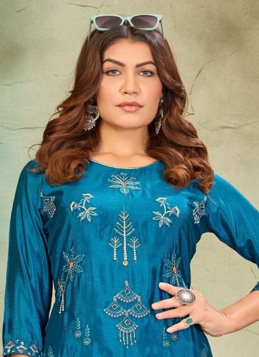 CO-ORD SETS R2 - Catalog # 61204 (Set of 4 SIZE-SETS [Tops With Bottoms]) MADE IN INDIA BY JAGRAASA