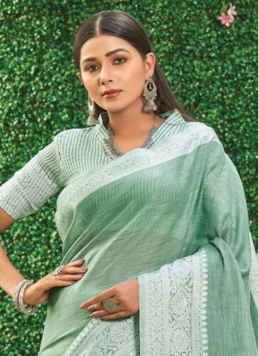 VAIBHAV - Catalog # 61215 (Set of 4 Sarees) MADE IN INDIA BY MEHERIYA