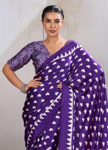 PURE AJRAKH PRINT 16 - Catalog # 61245 (Set of 6 Sarees) by Rajtex Fabrics [Made in India]