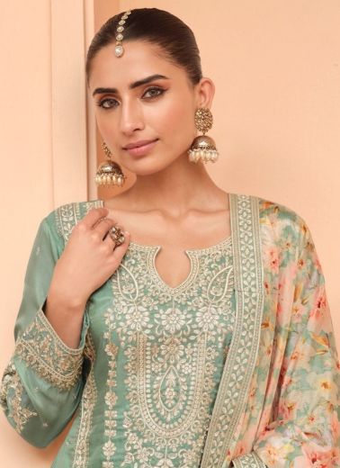 SONALI - Catalog # 61271 (Set of 4 Readymade Salwar Suits) by Aashirwad