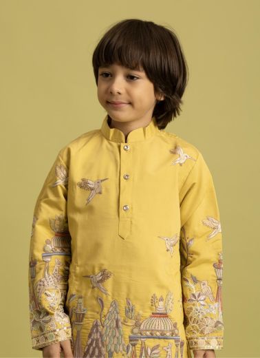VANTARA KIDS WEAR - Catalog # 61275 (Set of 5 Men's Ethnic Wear) by Desi Muse