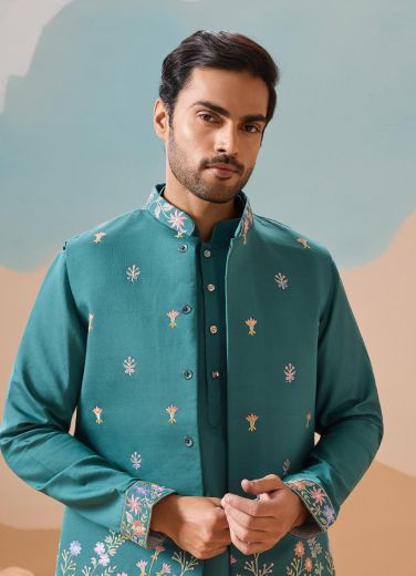 ROYAL RIVAAJ - Catalog # 61284 (Set of 6 Men's Ethnic Wear) by Desi Muse