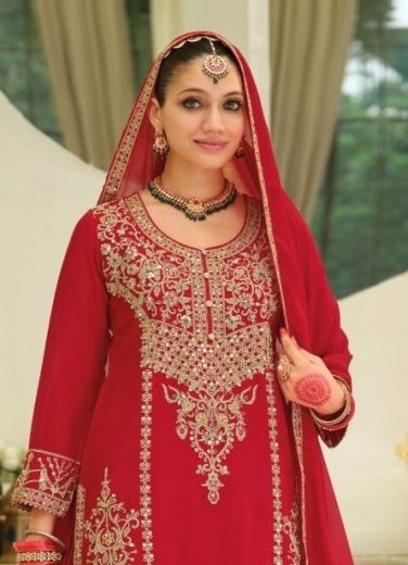 SUHANI - Catalog # 61292 (Set of 3 Readymade Salwar Suits) by Eba Lifestyle