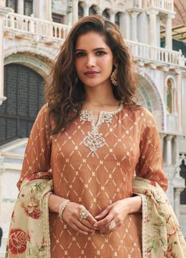 TAJ - Catalog # 61302 (Set of 4 Readymade Salwar Suits) by Sayuri Designer