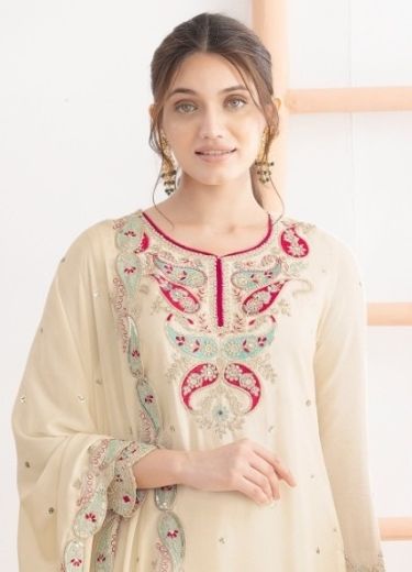 KAIRI - Catalog # 61315 (Set of 3 Readymade Salwar Suits) by Gulzar Couture