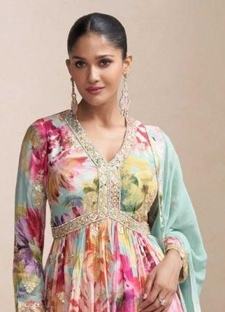 RAAGA - Catalog # 61320 (Set of 3 Readymade Salwar Suits) by Gulkayra Designer