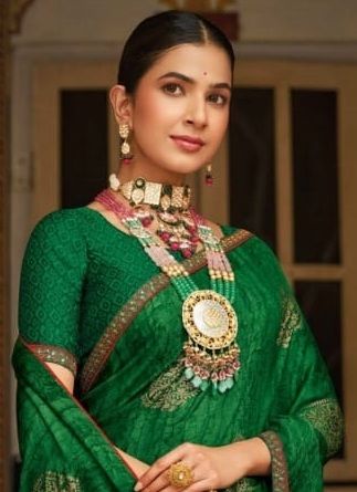 SAJEELI 2 - Catalog # 61350 (Set of 4 Sarees) by Vipul Fashions