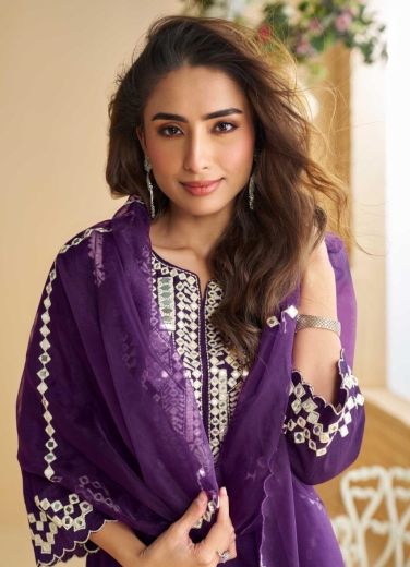 AMARA - Catalog # 61388 (Set of 5 Readymade Salwar Suits) by Sayuri Designer