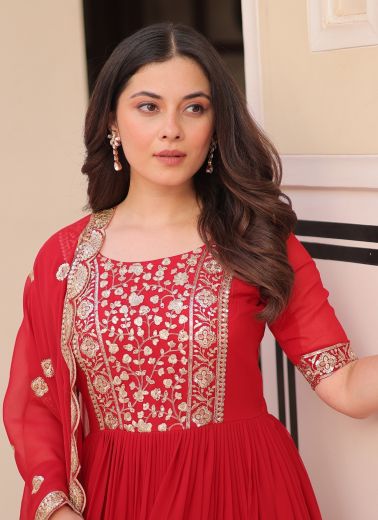 SERIES 1177 - Catalog # 61401 (Set of 2 Readymade Gowns) by Jagraasa