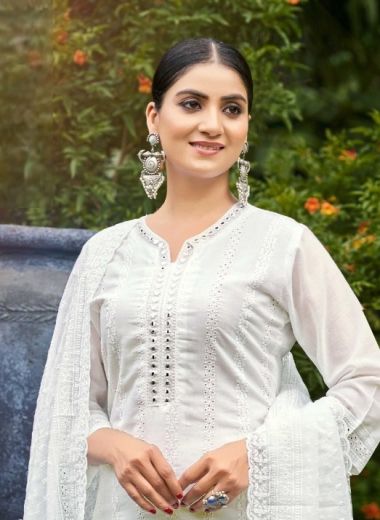SAKSHI - Catalog # 62012 (Set of 7 SIZE-SETS [Readymade Salwar Suits]) by Desi Muse
